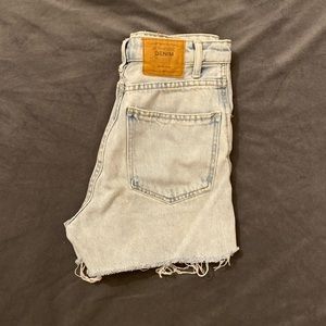Light Wash Denim Shorts